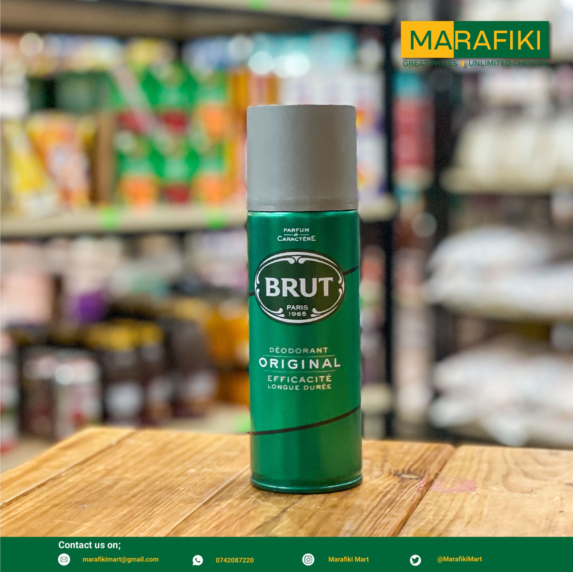BRUT BODY SPRAY ORIGINAL 200ML – Marafiki Mart