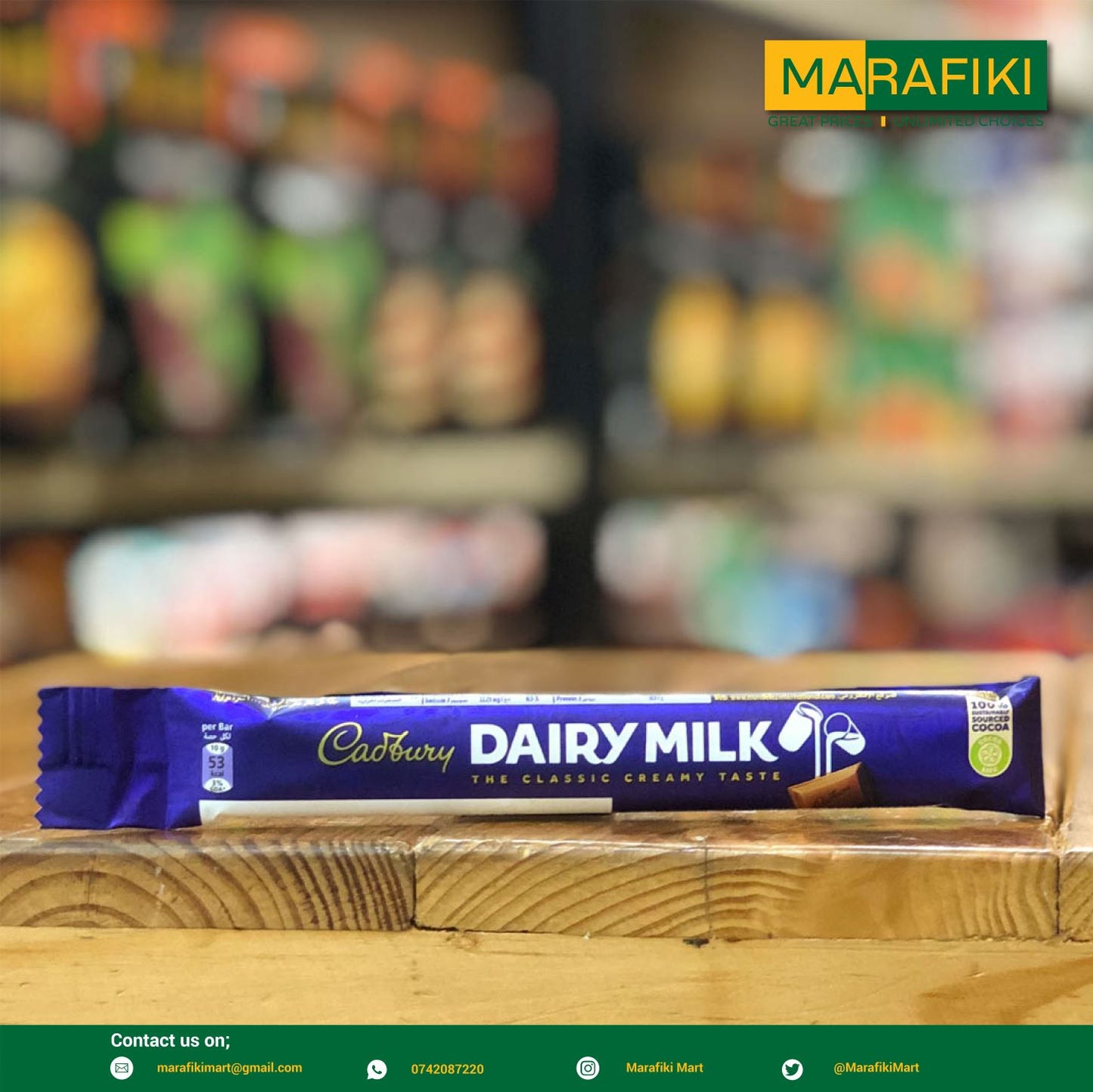 CADBURY DAIRY MILK CHOCOLATE STICK