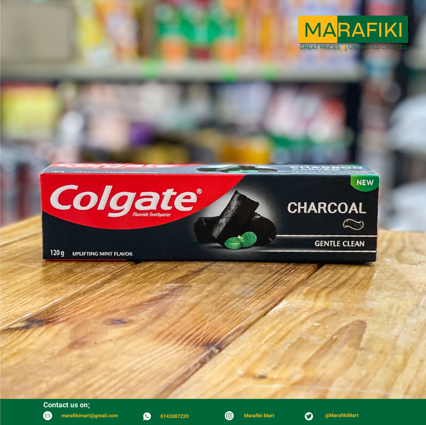 COLGATE TOOTHPASTE CHARCOAL GENTLE 120G