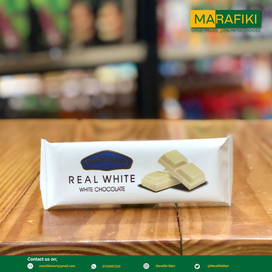 DAIRY LAND REAL WHITE CHOCOLATE 20GM