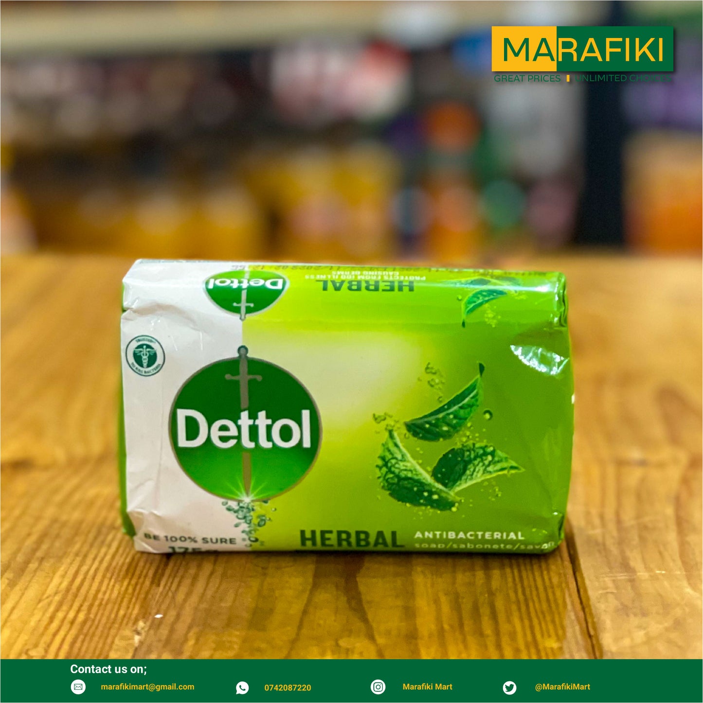 Dettol Herbal 175gm