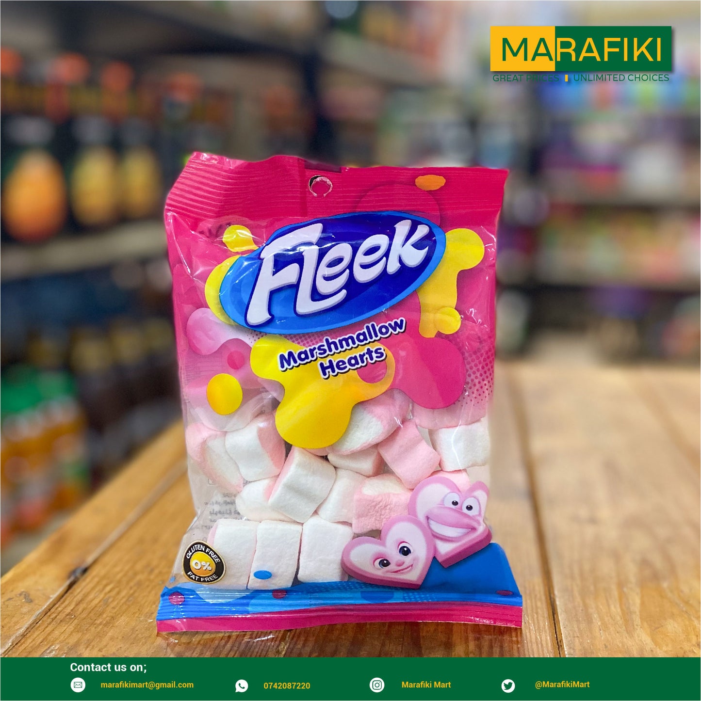 FLEEK MARSHMALLOW HEARTS 36G