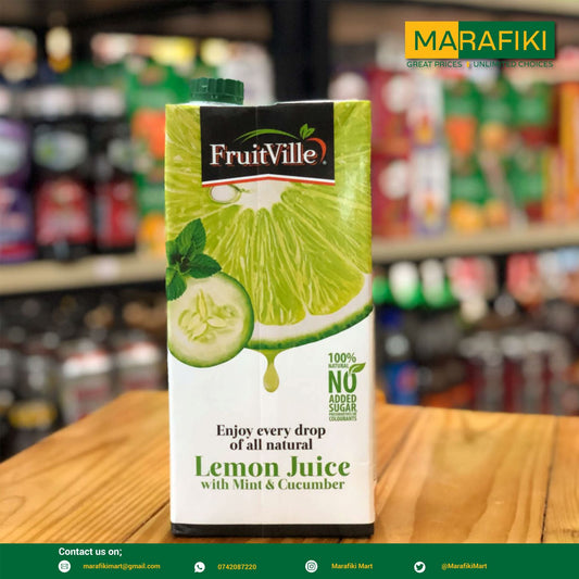 FRUITVILLE LEMON JUICE 1LTR