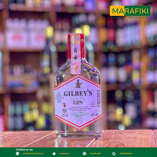 GILBEY'S GIN 200MLS