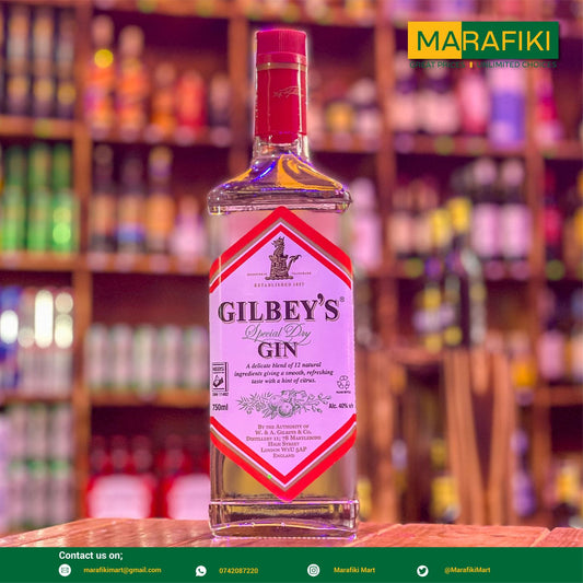 GILBEY'S GIN 750ML