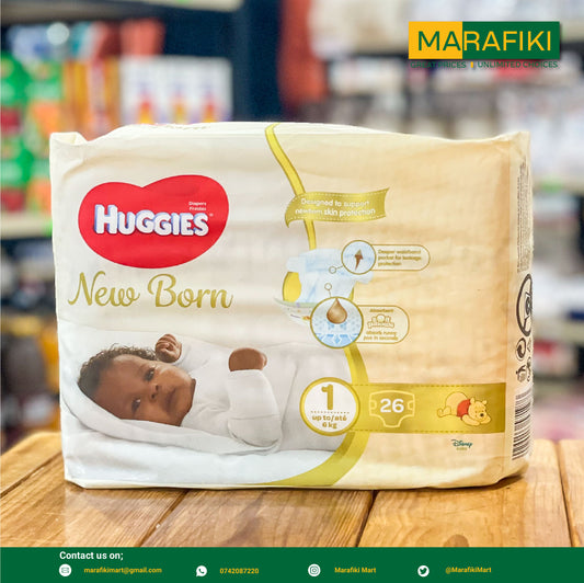 Huggies New Born 1-26pcs