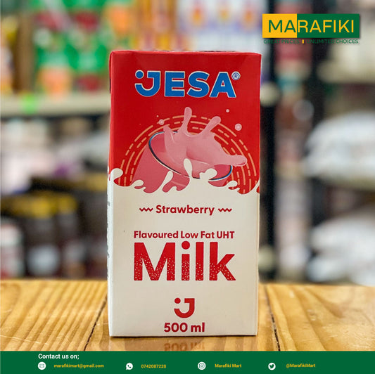 JESA STRAWBERRY FLAVD MILK 500ML