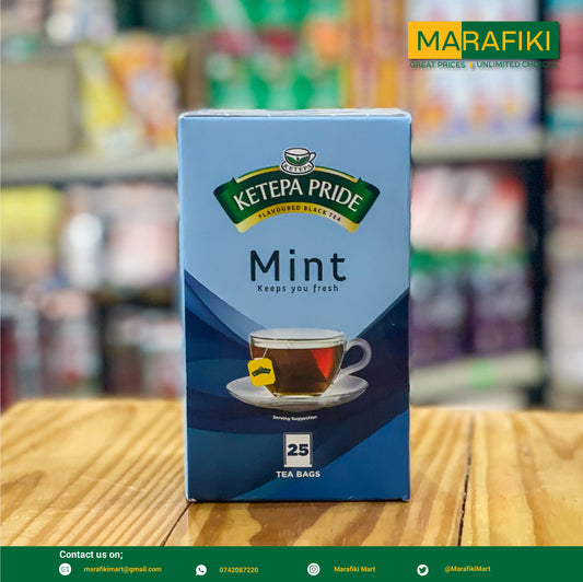 KETEPA PRIDE MINT TEA BAGS 50G