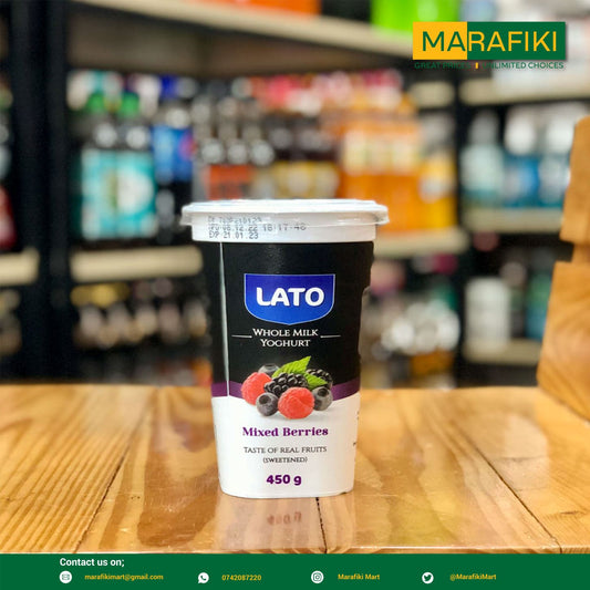 LATO YOGURT MIXED BERRIES 450G