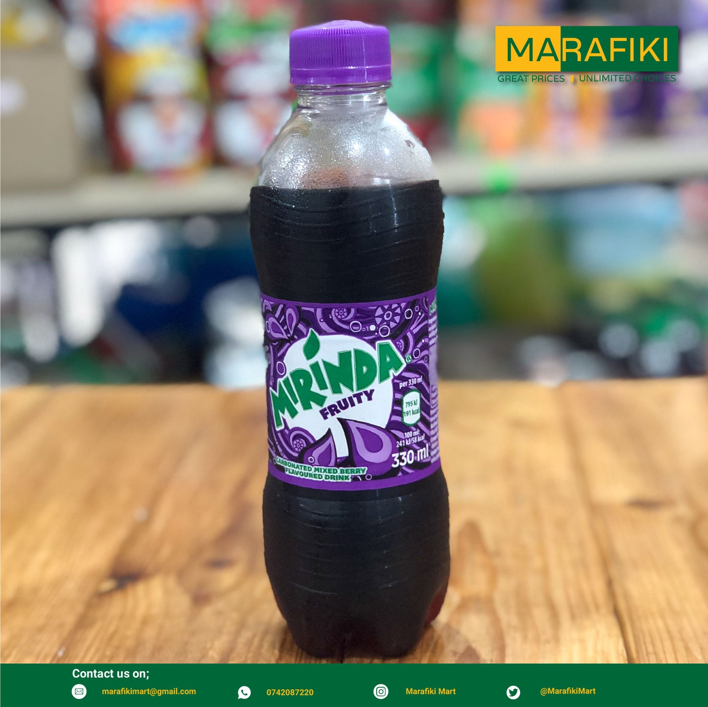 MIRINDA FRUITY 330ML