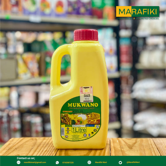 MUKWANO COOKING OIL 1LTR