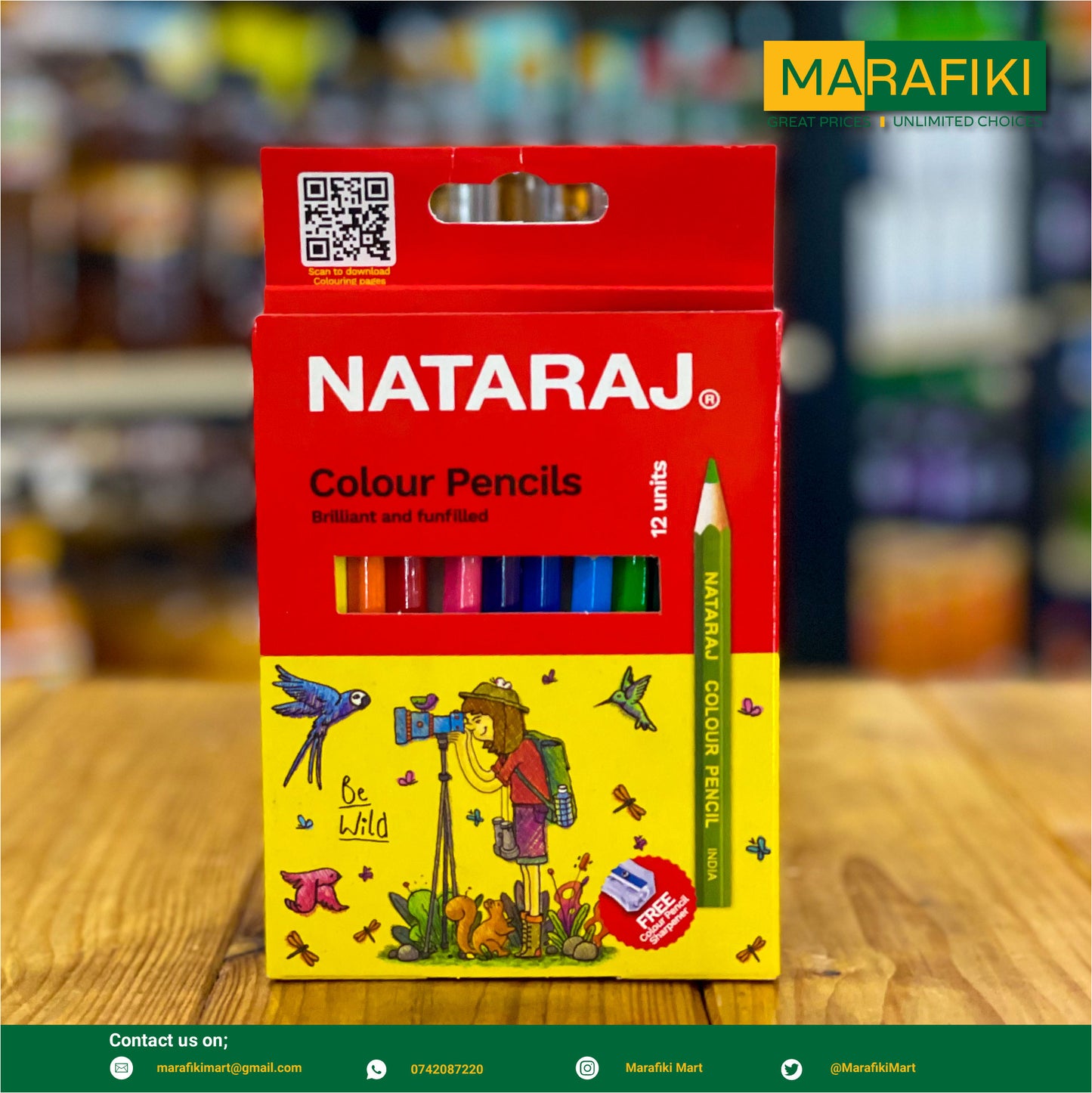 NATARAJ COLOR PENCIL SHORT