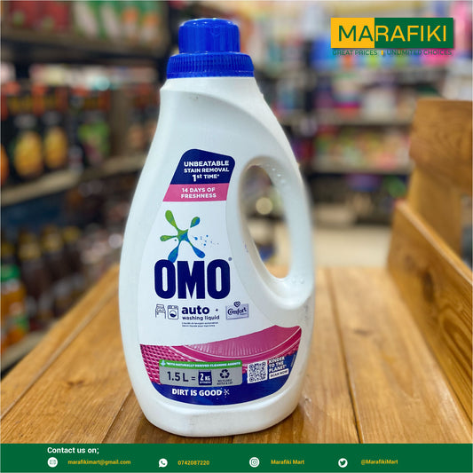 OMO AUTO WASHING COMFORT LIQUID 1.5L