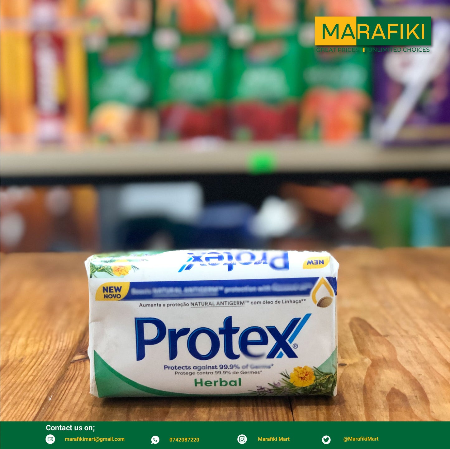 PROTEX HERBAL SOAP 90G