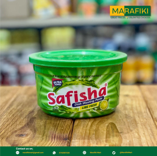 SAFISHA DISHW PASTE LIME 400G