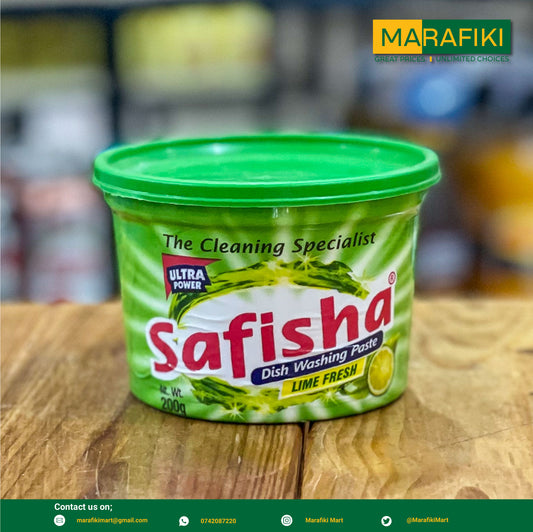 SAFISHA DISHW PASTE LIME 200G