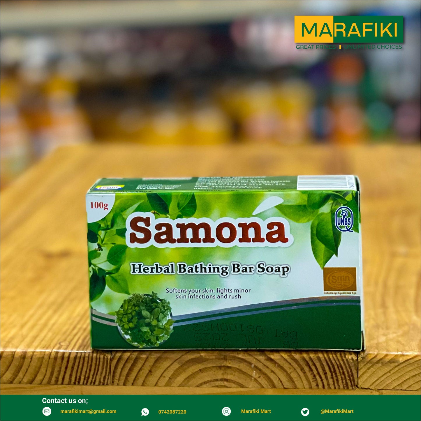 SAMONA HERBAL SOAP 100G