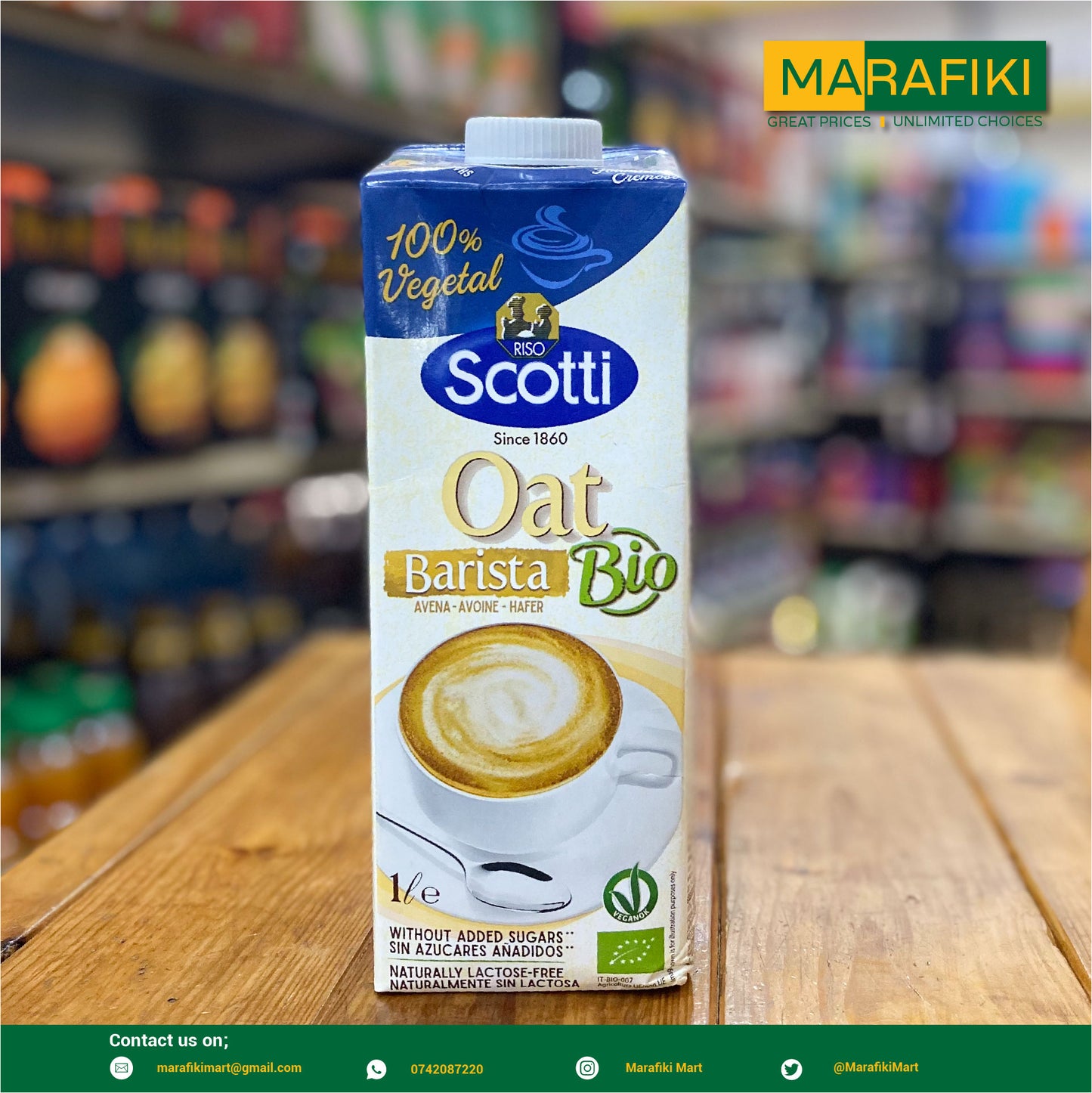 SCOTTI OAT BARISTA MILK 1L