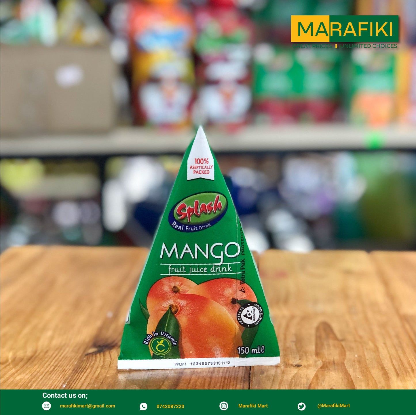 SPLASH MANGO 150ML