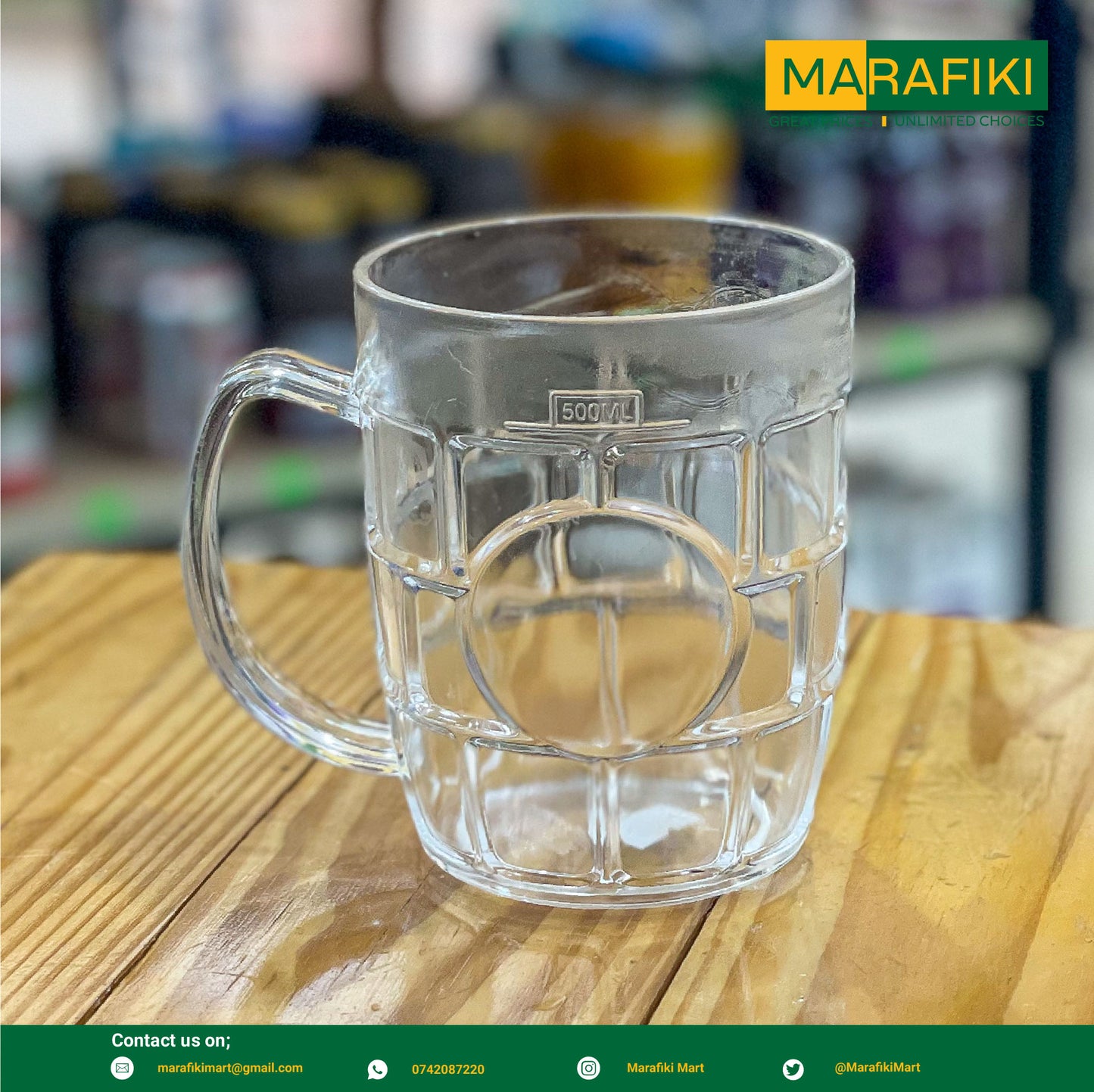 NICE CLEAR MUG