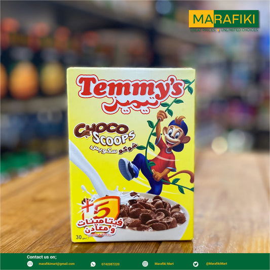 TEMMY'S CHOCO SCOOPS 30G