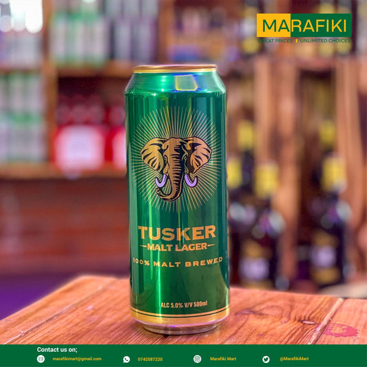 TUSKER MALT CAN 500ML