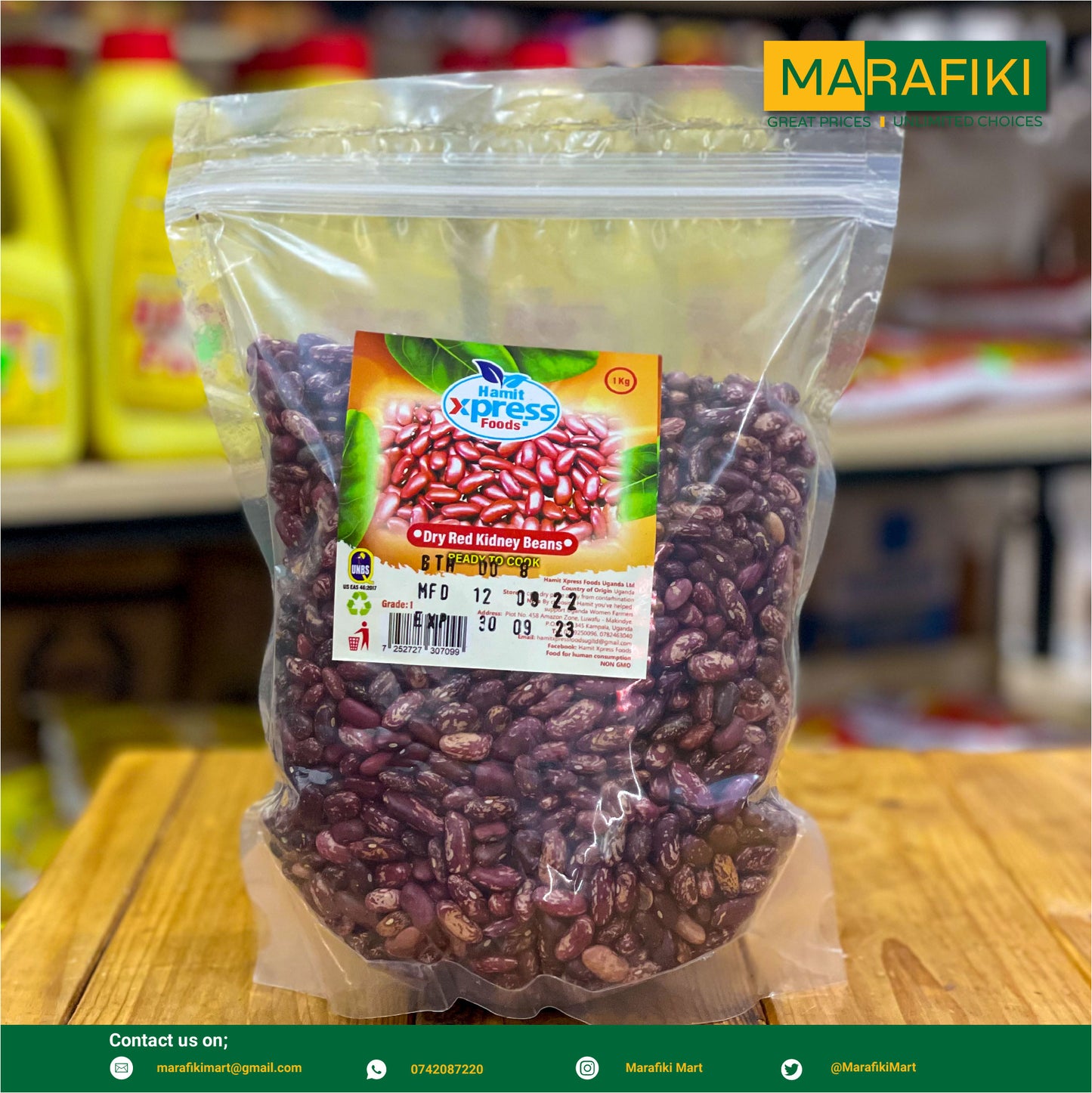 HAMIT RED BEANS 1KG