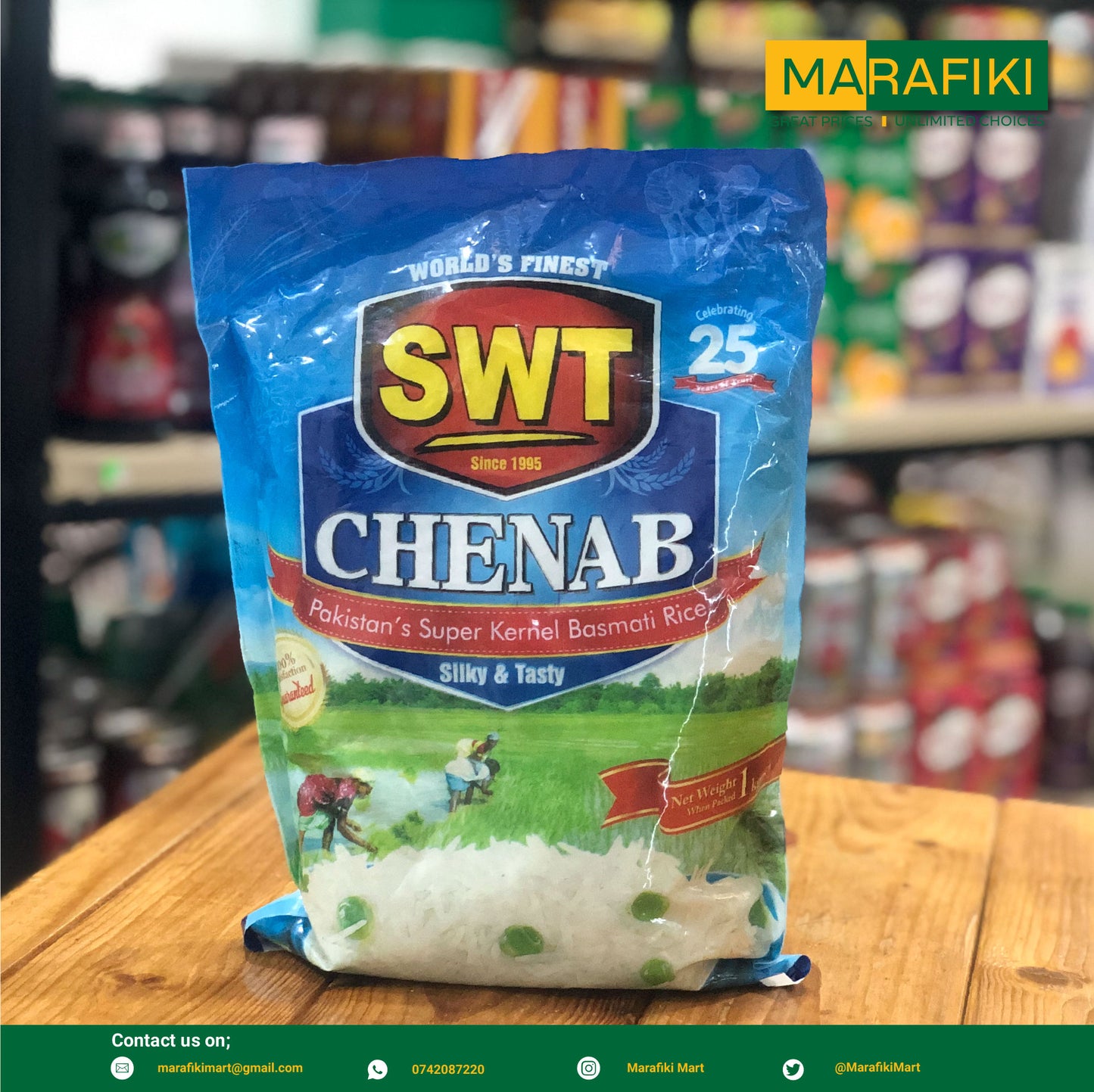 SWT CHENAB RICE 1KG