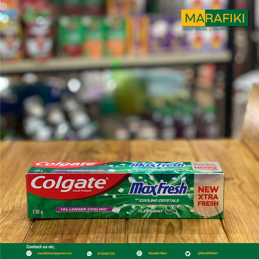 COLGATE TOOTHPASTE MAX FRESH 130GM