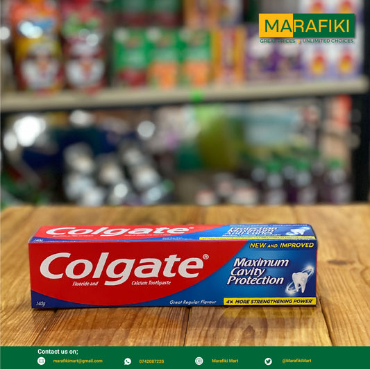 Colgate Toothpaste Maximum Cavity 140g