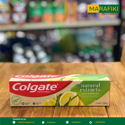 Colgate Toothpaste Natural Extracts lemon 75ml