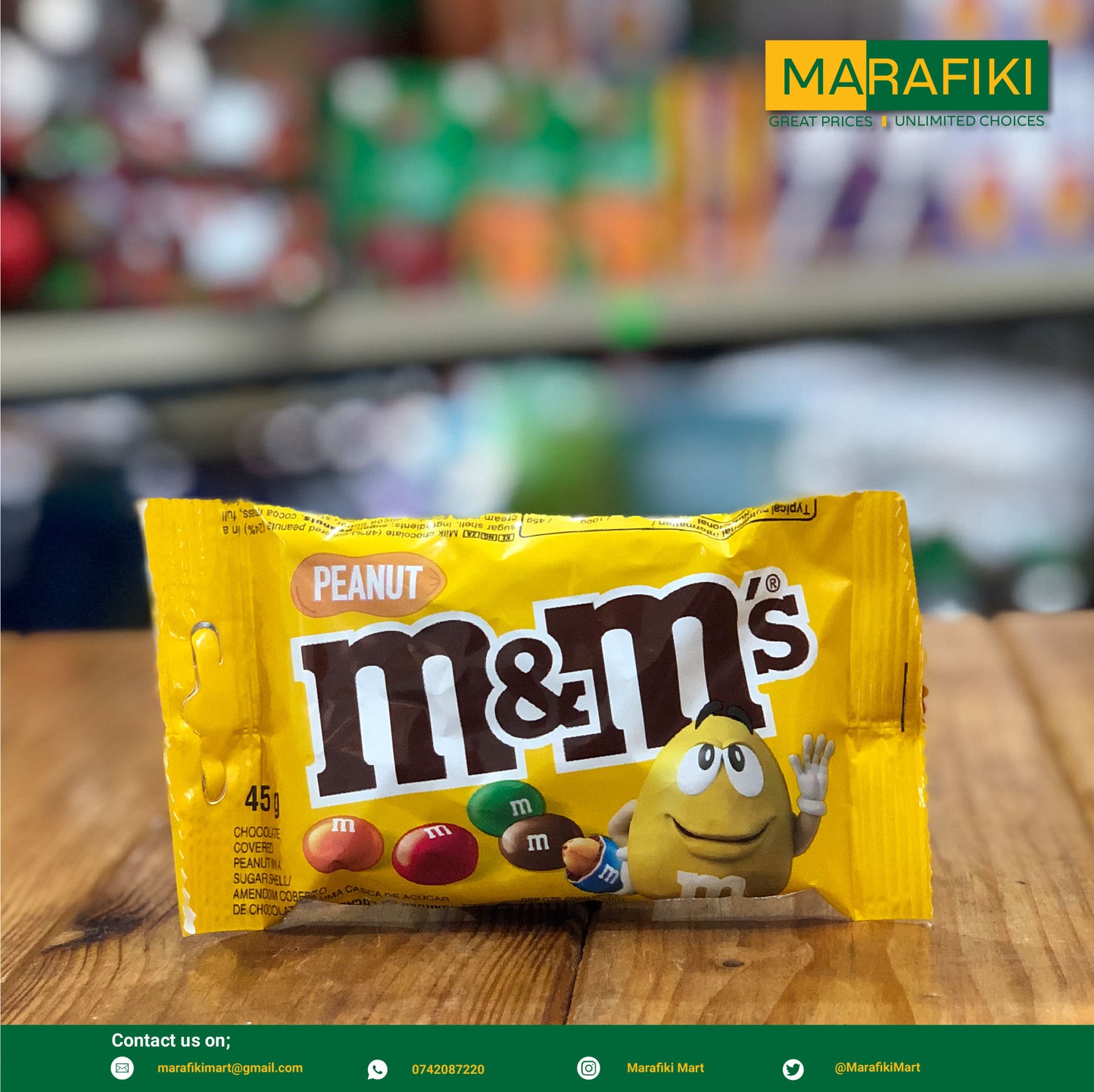 M&M'S PEANUT 45g