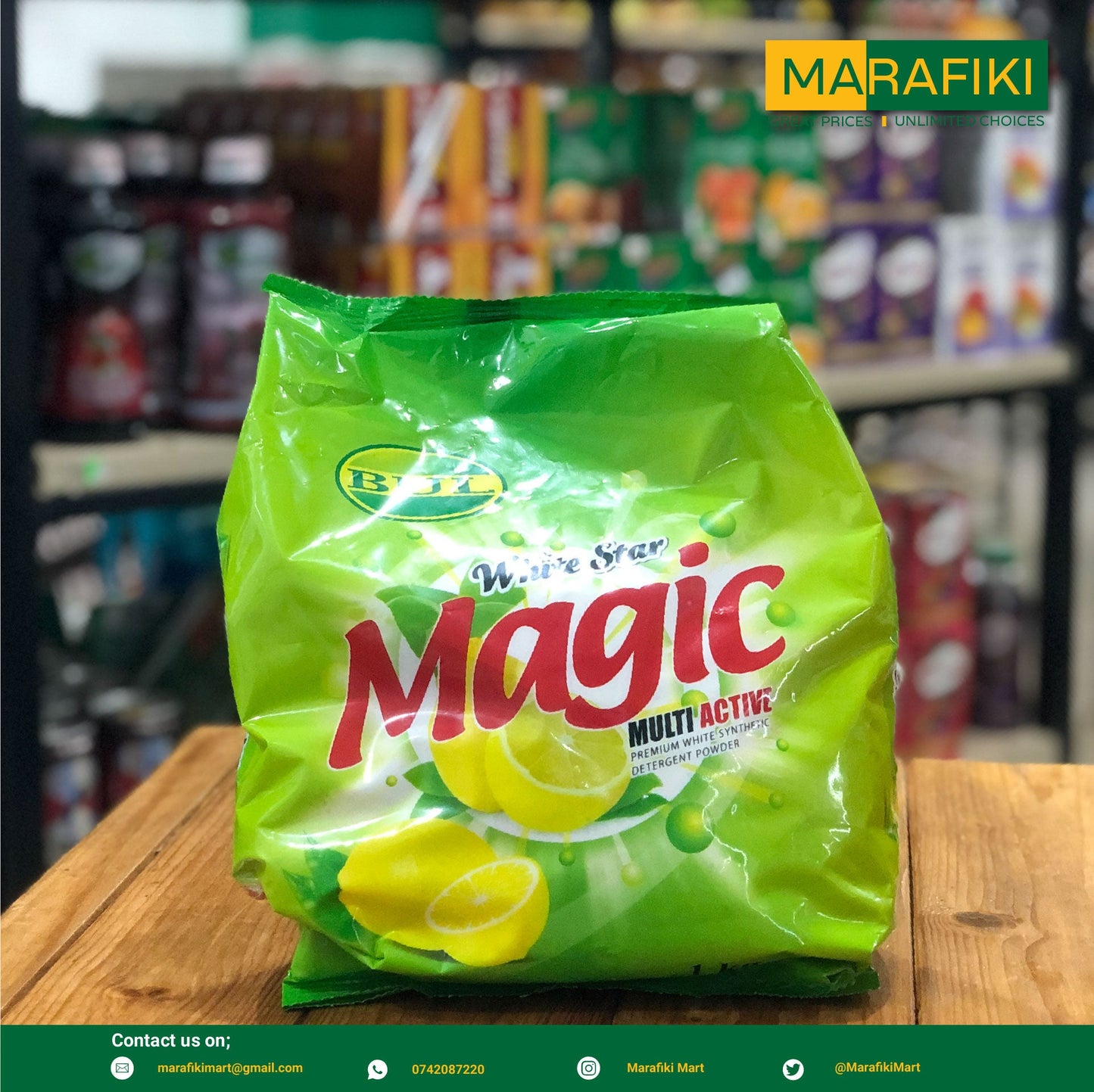 MAGIC DETERGENT 1KG SACKET