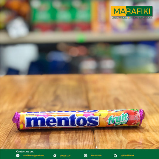 MENTOS ROLL FRUIT 37.5G