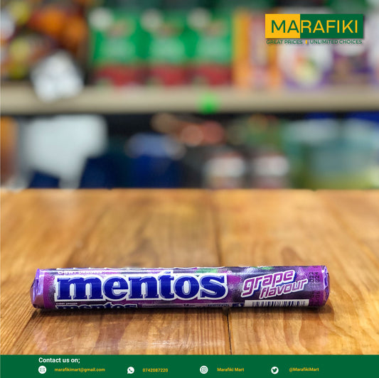 MENTOS ROLL GRAPE 37.5G