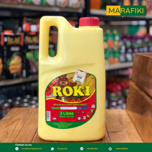 ROKI COOKING OIL 3 LTRS