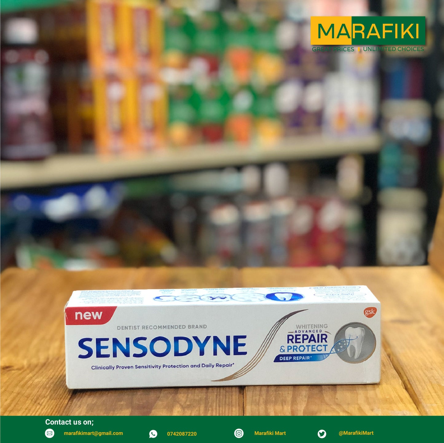 SENSODYNE REPAIR & PROTECT TOOTHPASTE 75ML