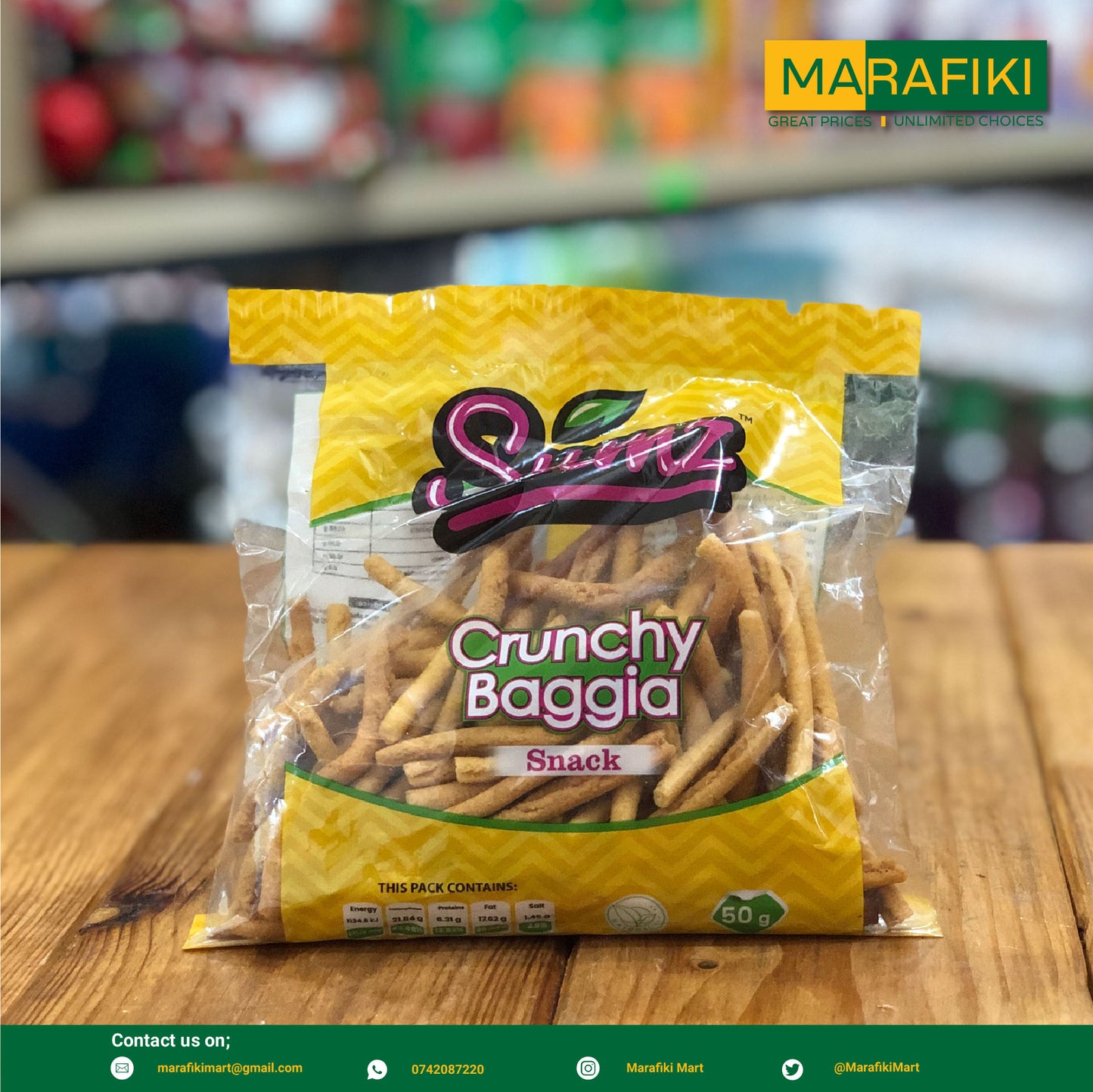 SUMZ CRUNCHY BAGGIA 50G